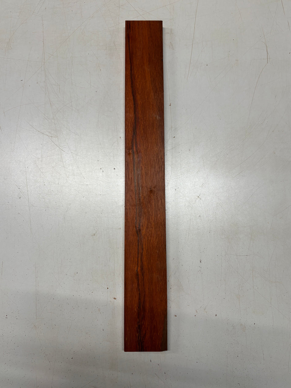 1 Piece, Padauk Thin Stock Lumber 24-1/2"x3"x3/4"#5874