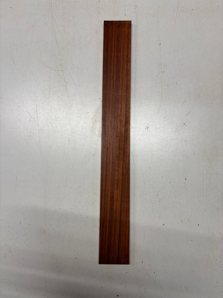 1 Piece, Padauk Fingerboard Blank 21"x2-1/2"x3/8"#5879
