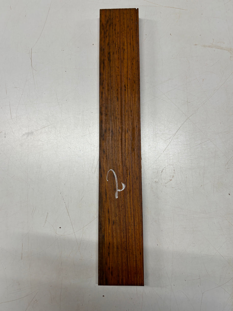1 Piece, Cocobolo Guitar Neck Blank 20" x 3" x 7/8" #2