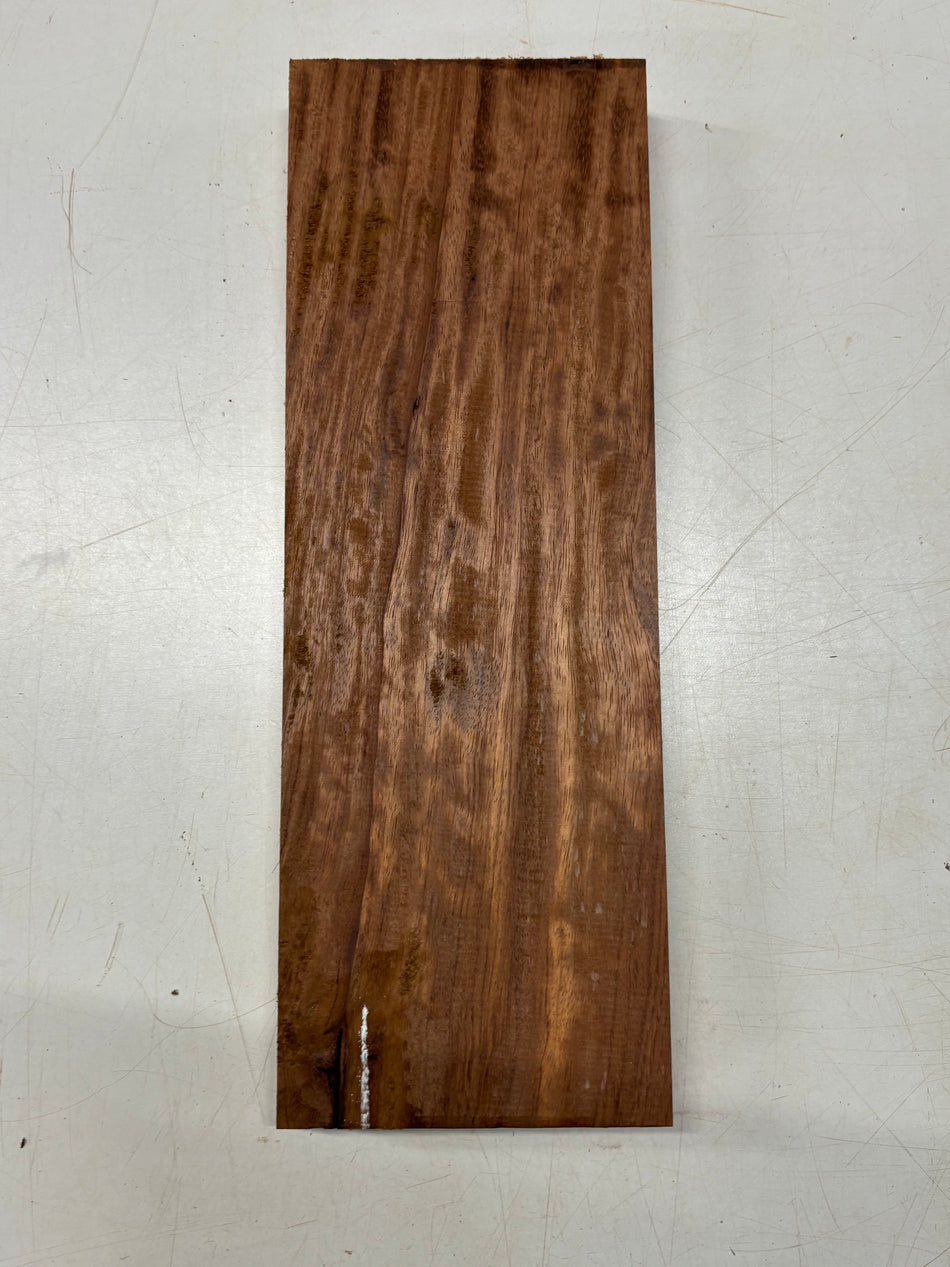 1 Piece, Flame Bubinga Lumber Board Blanks 16 3/4" x 5 3/4" x 1 3/8" #7