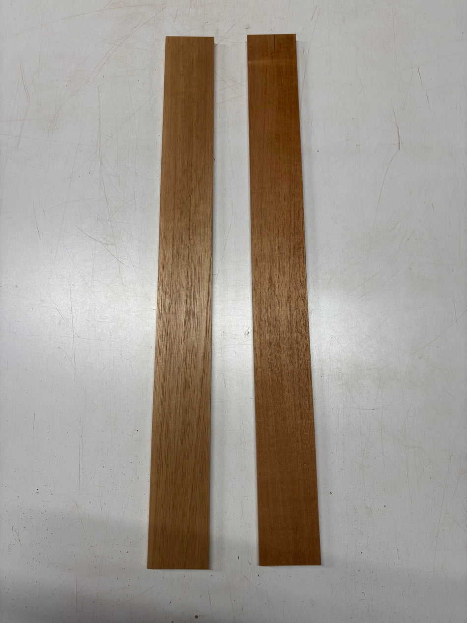 2 Pack, Spanish Cedar Thin Stock Lumber 30"x3"x1/2"#5891