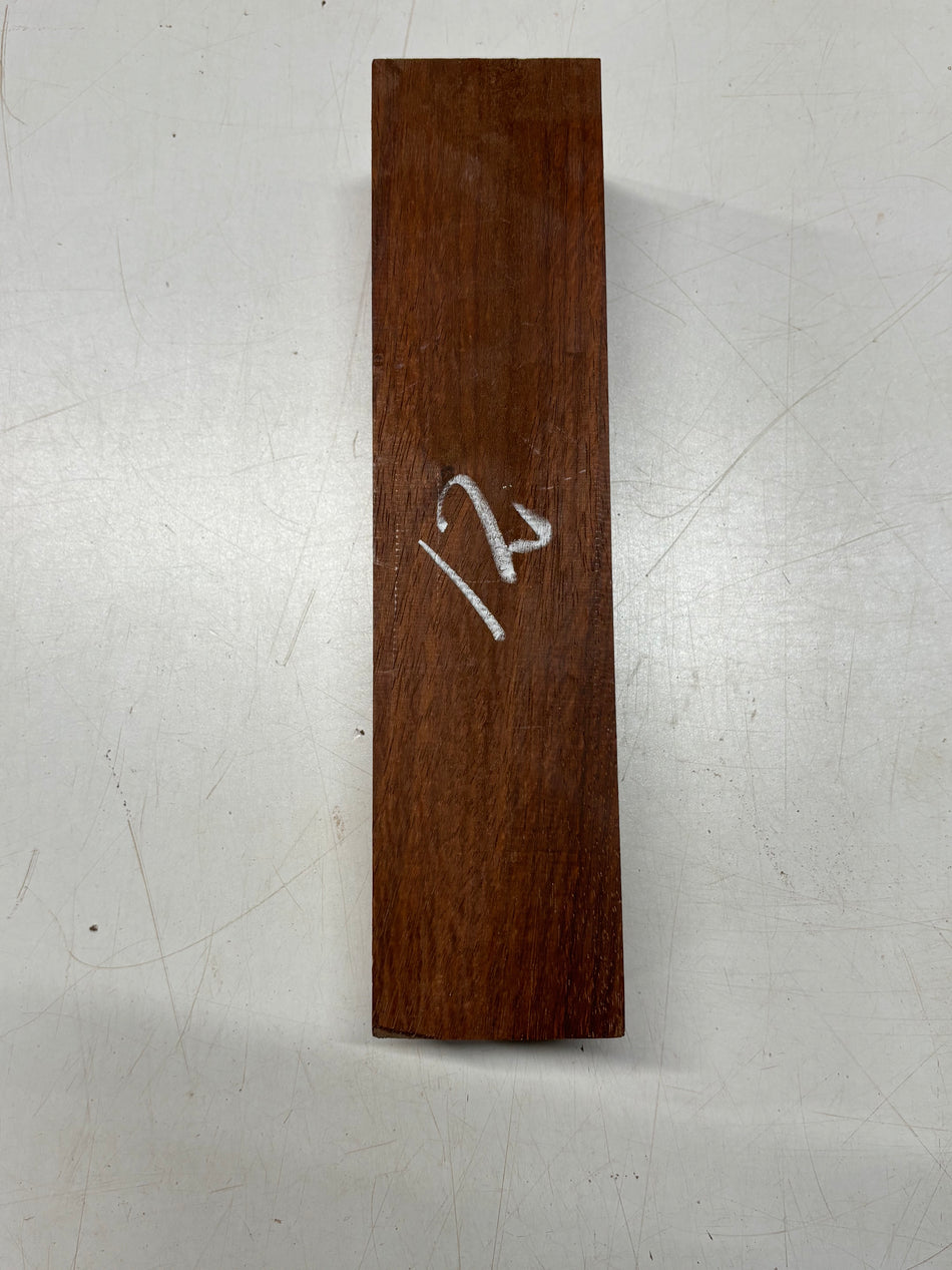 1 Piece, Paduak Pepper Mill Blank 12" x 3" x3" #12