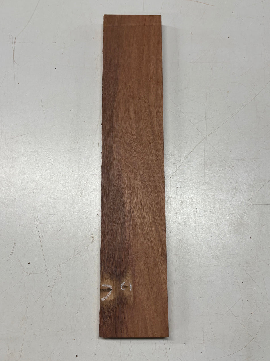 1 Piece, Santos Mahogany Lumber Board Blank 18 1/2"  x 3 1/2" x 7/8" #15