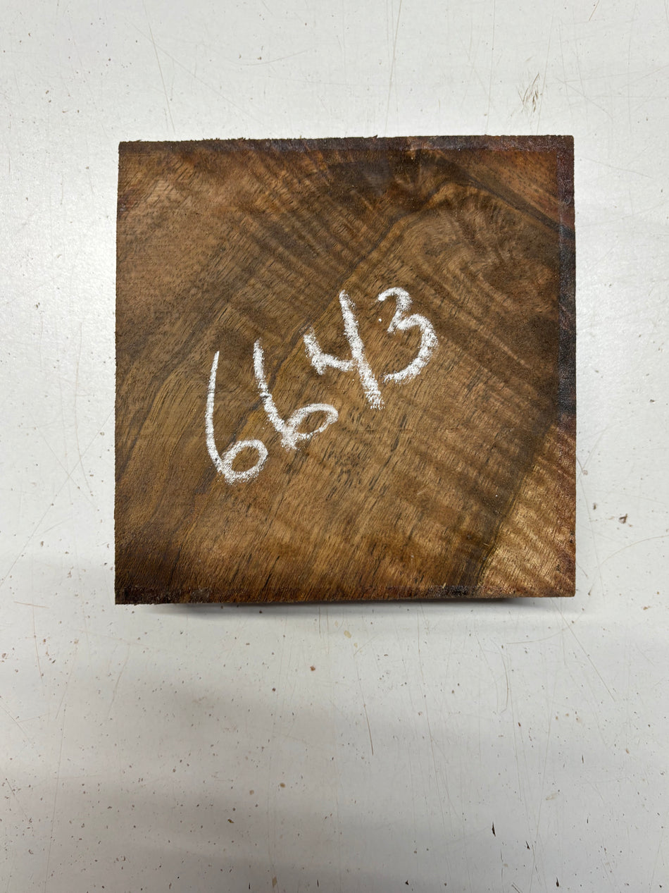 1 Piece, Chocolate Flame Mango Bowl Blank  6"x6"x2"#6643