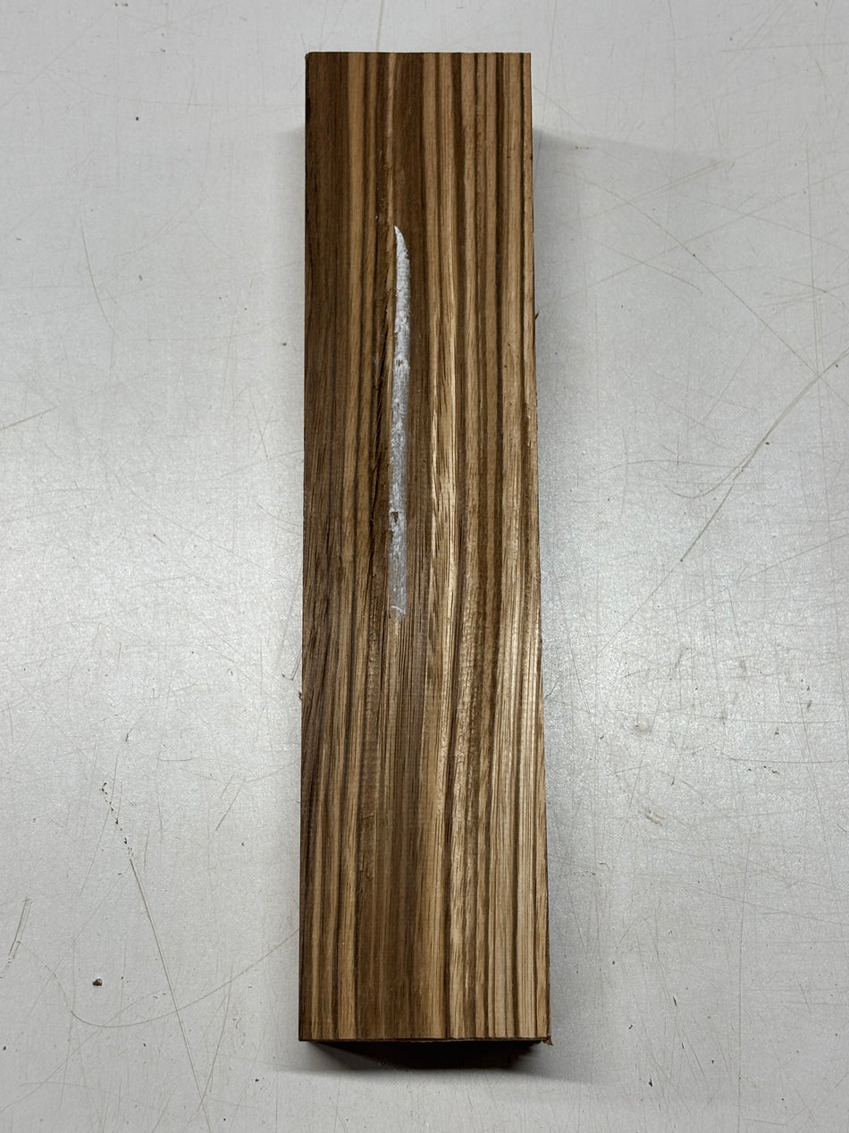 1 Piece, Zebrawood Lumber Board Blank 12 1/2" x 3" x 1 7/8" #16