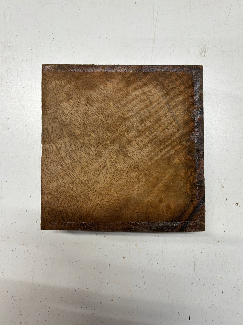 1 Piece, Chocolate Flame Mango Bowl Blank  6"x6"x2"#6643