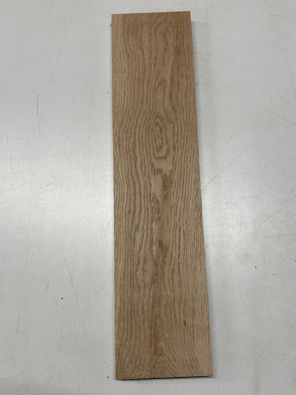 1 Piece, White Oak Lumber Board Blank 24" x 5 1/2" x 1" #21