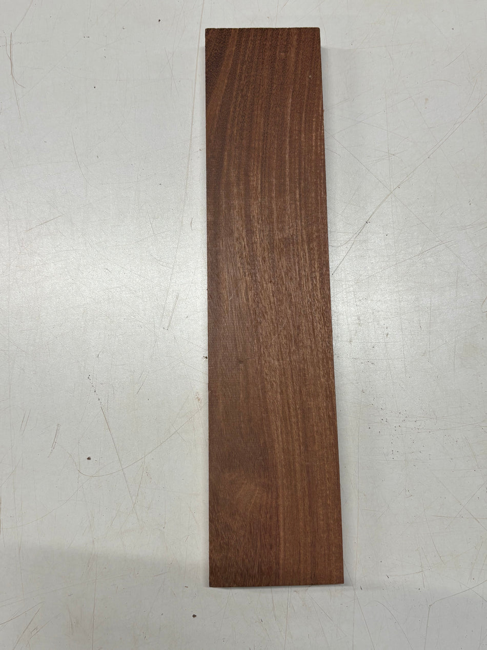 1 Piece, Santos Mahogany Lumber Board Blank 16 1/2" x 3 3/4" x 7/8" #22