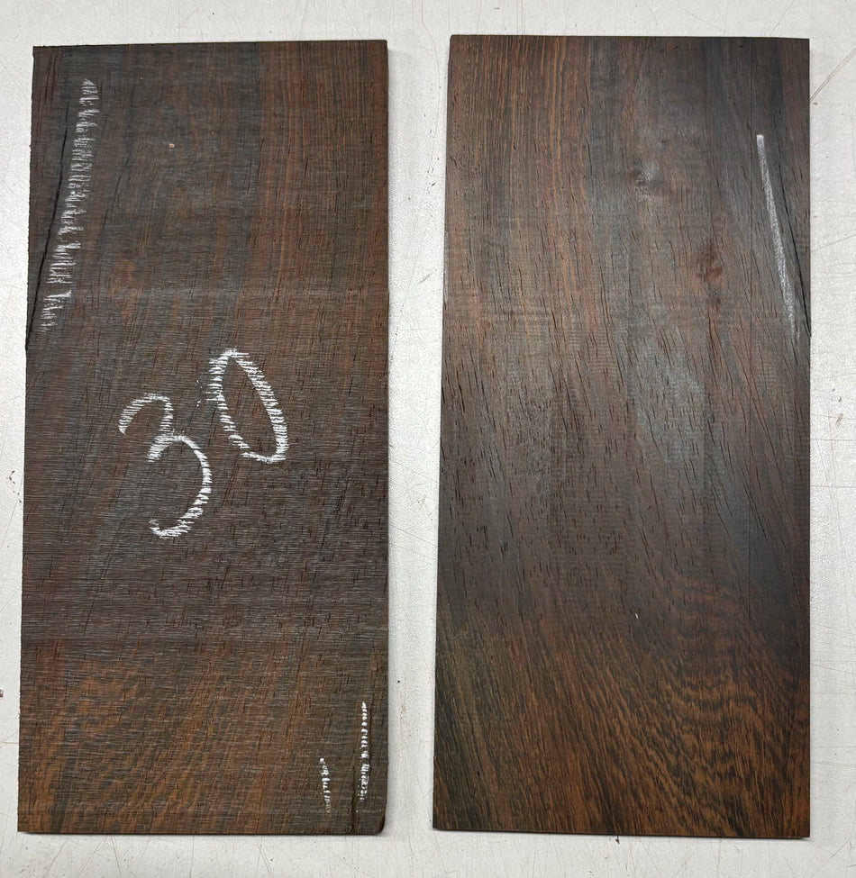 Paquete de 4, 2 Especies Madera Fina Cedro Español + Cerezo 18"x2-7/8"x1/4" #