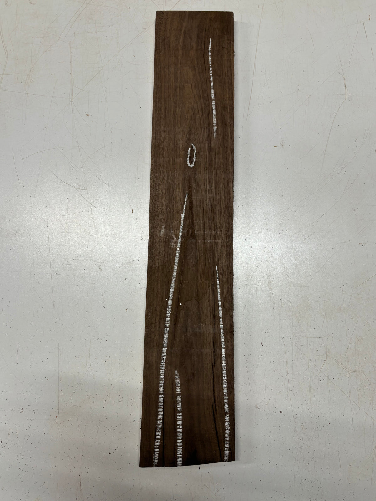 1 Piece, Black Walnut Lumber Board Blank 27"x5"x3/4" #8305 - Exotic Wood Zone