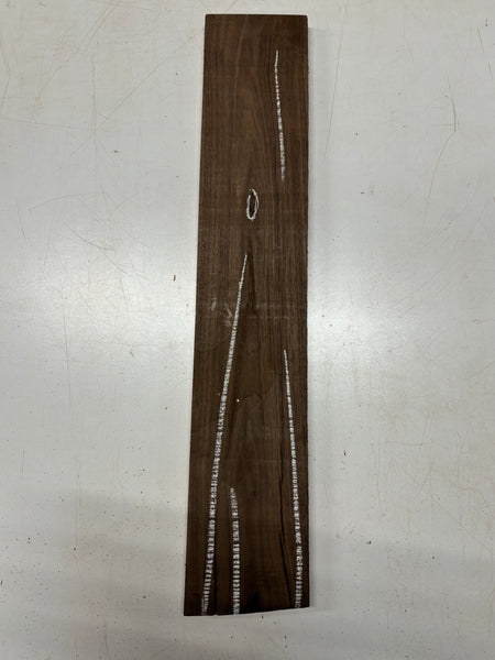 1 Piece, Black Walnut Lumber Board Blank 27"x5"x3/4" #8305 - Exotic Wood Zone