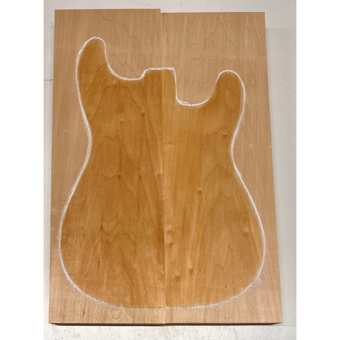 Basswood Guitar Body Blanks, 21″ x 14″ x 1-3/4″ ,8 Lbs 