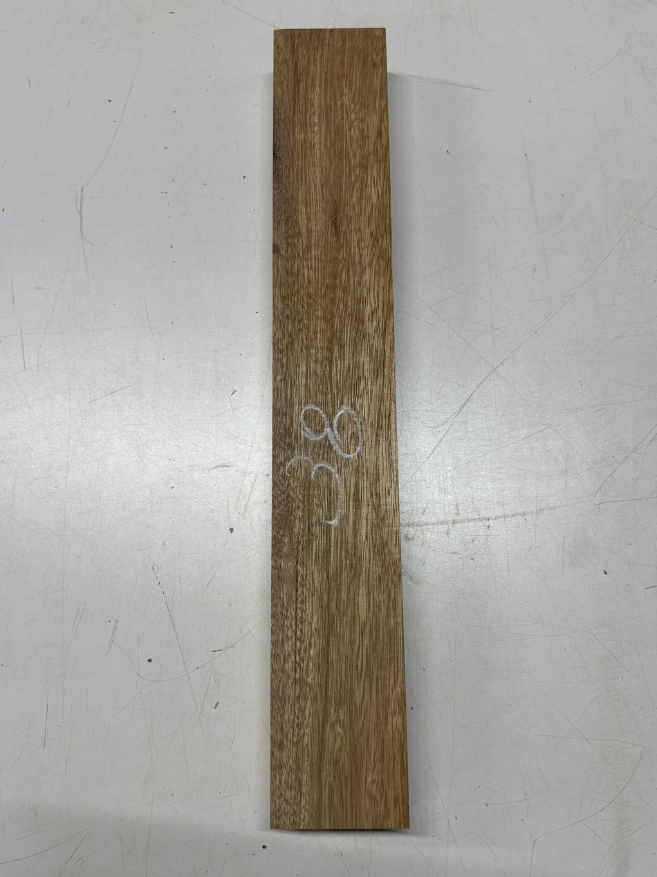 1 pieza, mástil de guitarra de canarywood en bruto, 24"x2-1/2"x1" #8412