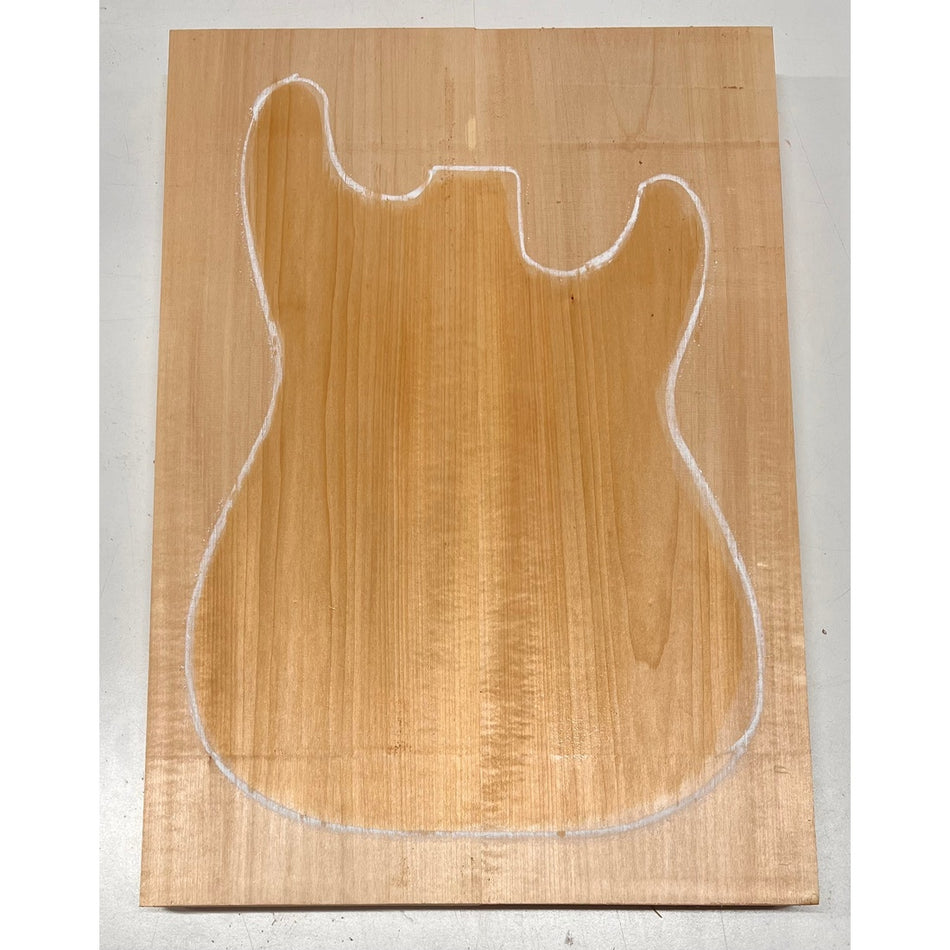 Basswood Guitar Body Blanks, 21″ x 14-1/2″ x 1-3/4″ ,10 Lbs #204 - Exotic Wood Zone - Buy online Across USA 