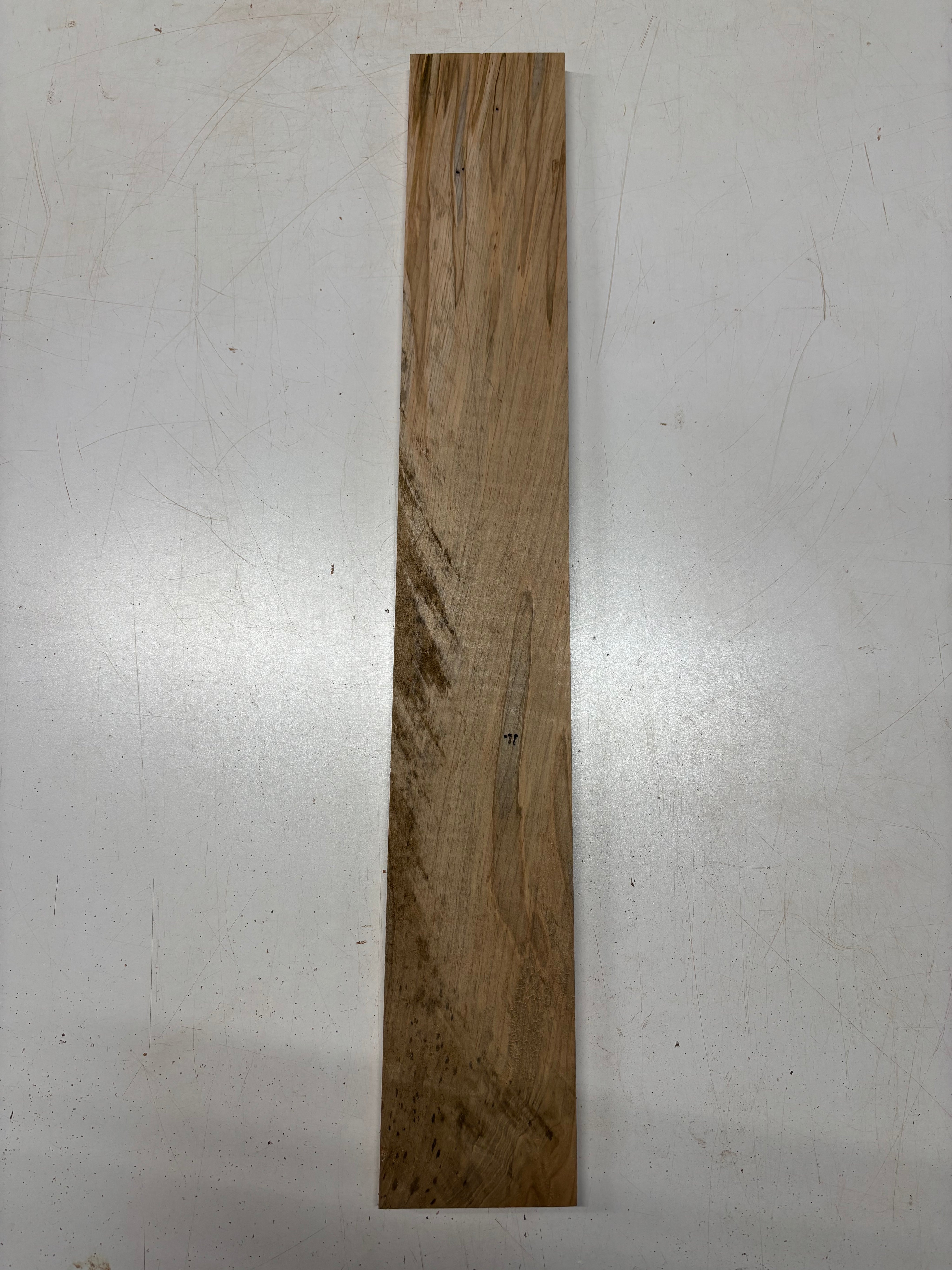 1 Piece, Ambrosia Maple Thin Stock Lumber 31"x4-1/2"x5/8"#8309 - Exotic Wood Zone