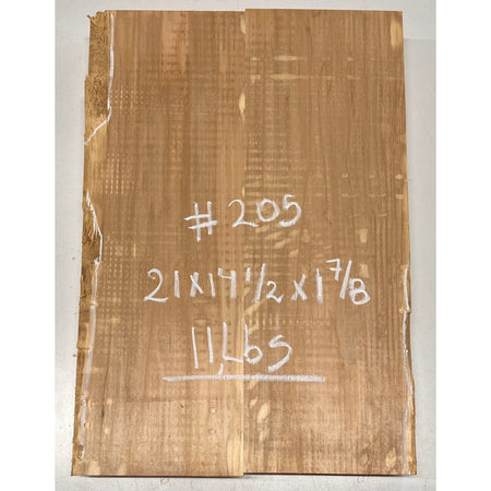 Basswood Guitar Body Blanks, 21″ x 14-1/2″ x 1-7/8″ ,11 Lbs #205 - Exotic Wood Zone - Buy online Across USA 