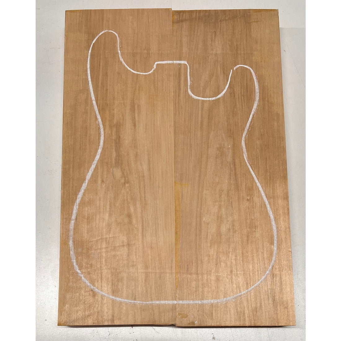 Basswood Guitar Body Blanks, 21″ x 14-1/2″ x 1-7/8″ ,11 Lbs #205 - Exotic Wood Zone - Buy online Across USA 