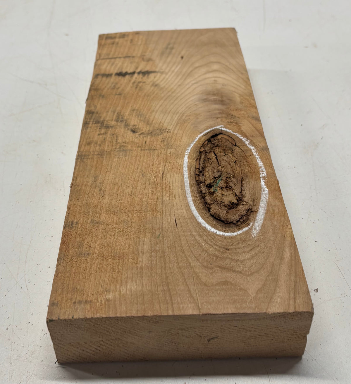 1 Piece, Cherry Lumber Board Blank 14-1/2"x6"x1-7/8"#8313 - Exotic Wood Zone