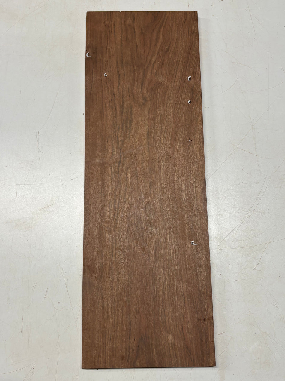 1 Pieza, Madera de Bocote de Poco Espesor 23-1/2"x3"x1/2" #8403
