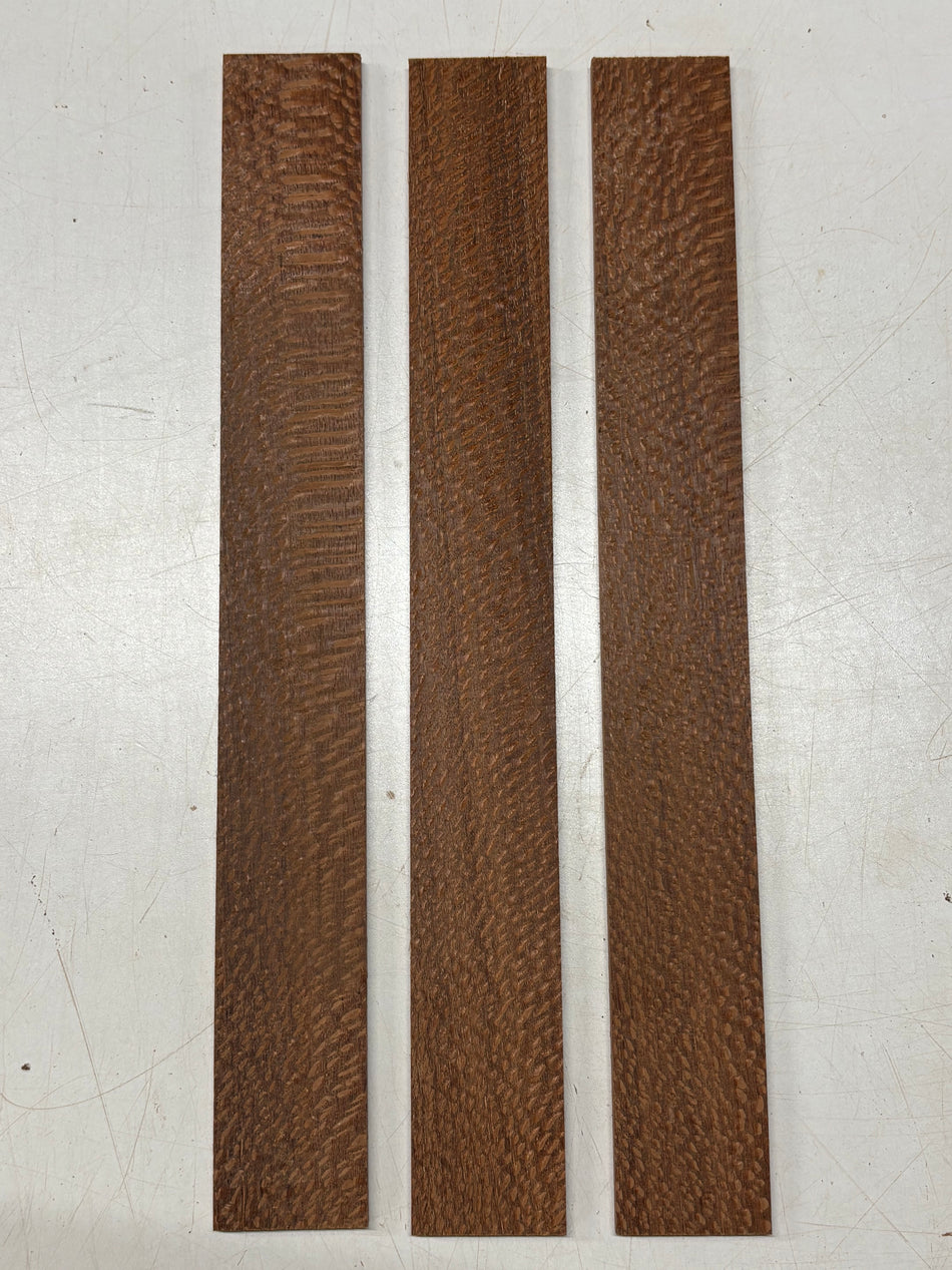 Lot de 2 planches de bois fin violet, 47 x 4,7 x 0,6 cm #8334