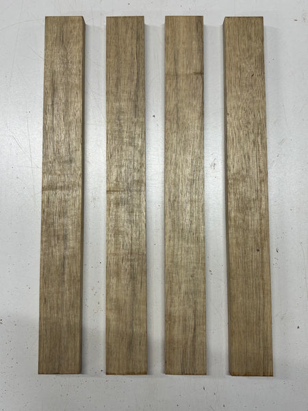 4 Pack, White Limba Thin Stock Lumber 18"x2"x3/4" #8324 - Exotic Wood Zone
