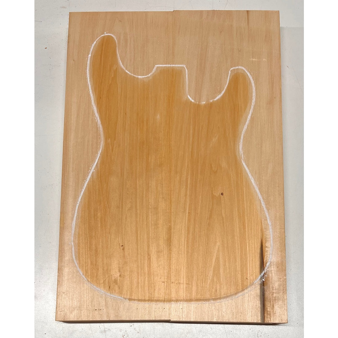 Basswood Guitar Body Blanks, 21″ x 14-3/8″ x 1-3/4″ ,9 Lbs #209 - Exotic Wood Zone - Buy online Across USA 