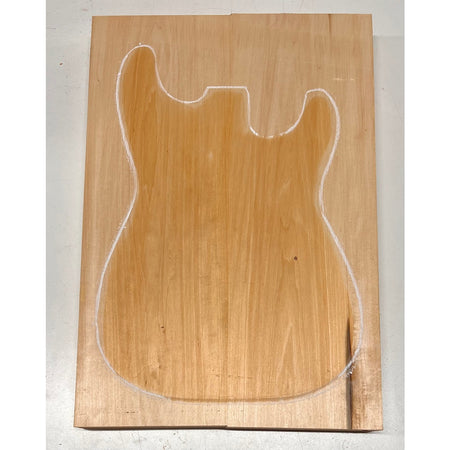 Basswood Guitar Body Blanks, 21″ x 14-3/8″ x 1-3/4″ ,9 Lbs #209 - Exotic Wood Zone - Buy online Across USA 