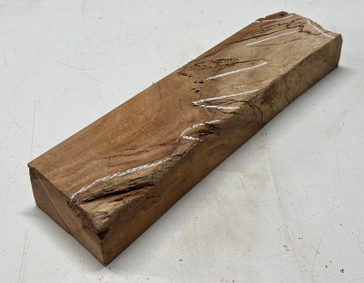 1 Piece, Hawaiian Koa Lumber Board Blank 14-7/8"x3-1/2"x2" #8326 - Exotic Wood Zone