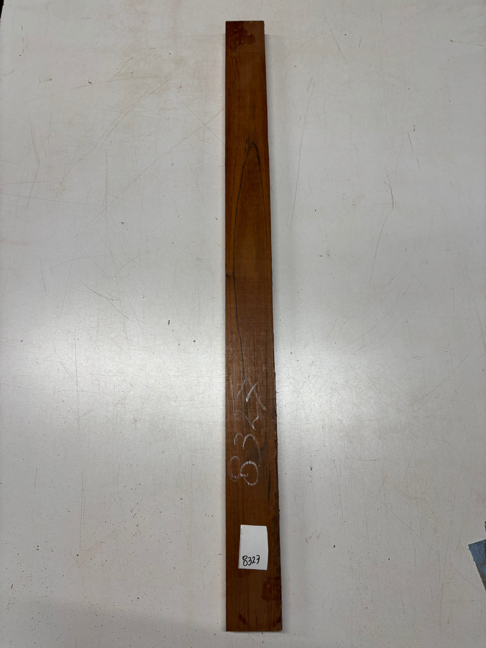 1 Piece, Goncalo Alves Guitar Neck Blank 36-1/2'x2-5/8"x1"#8327 - Exotic Wood Zone