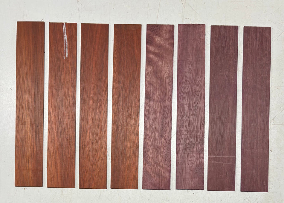 Paquete de 4, Bloques de Madera de Naranjo de Osage para Torneado 18"x1"x1"#8329