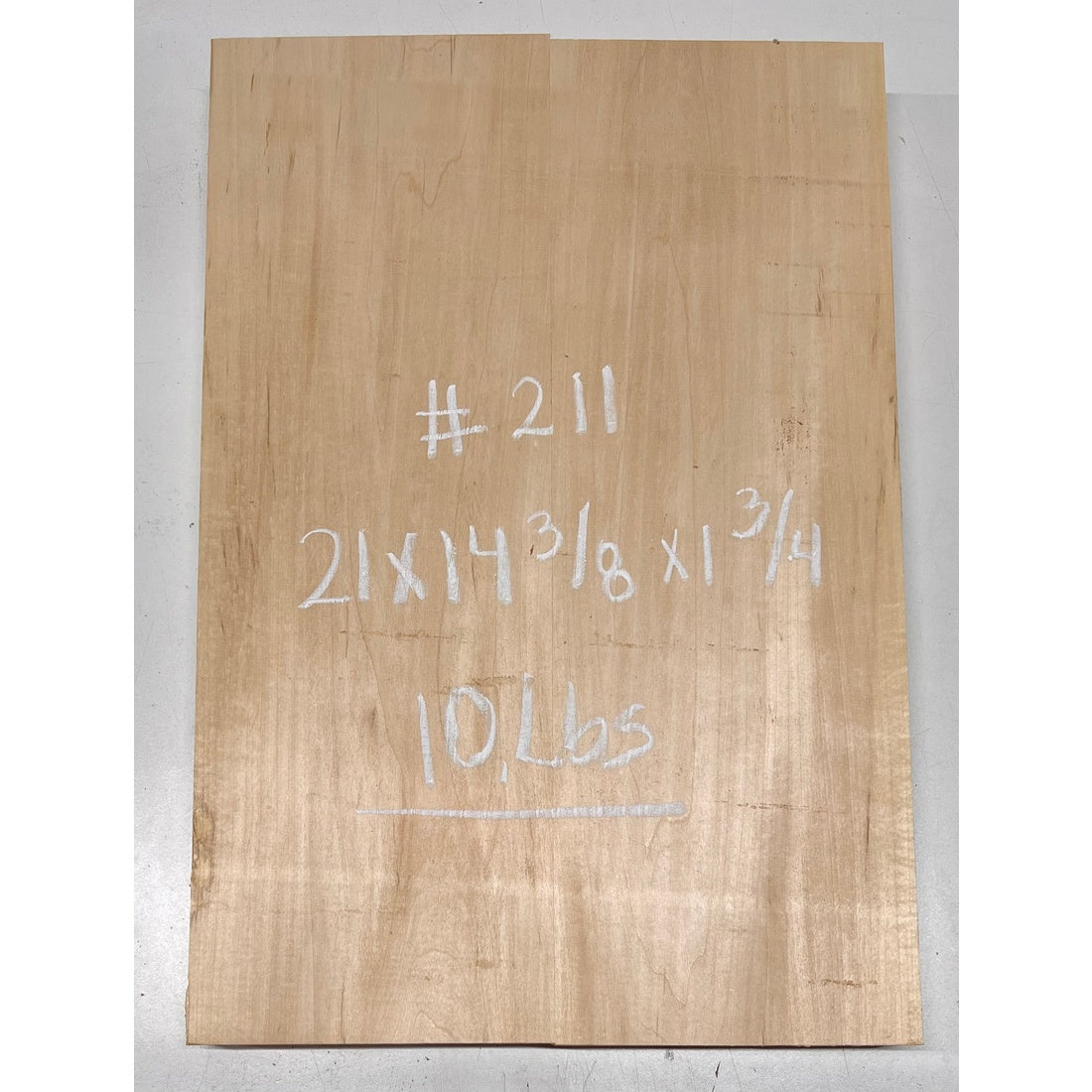 Basswood Guitar Body Blanks, 21″ x 14-3/8″ x 1-3/4″ ,10 Lbs #211 - Exotic Wood Zone - Buy online Across USA 