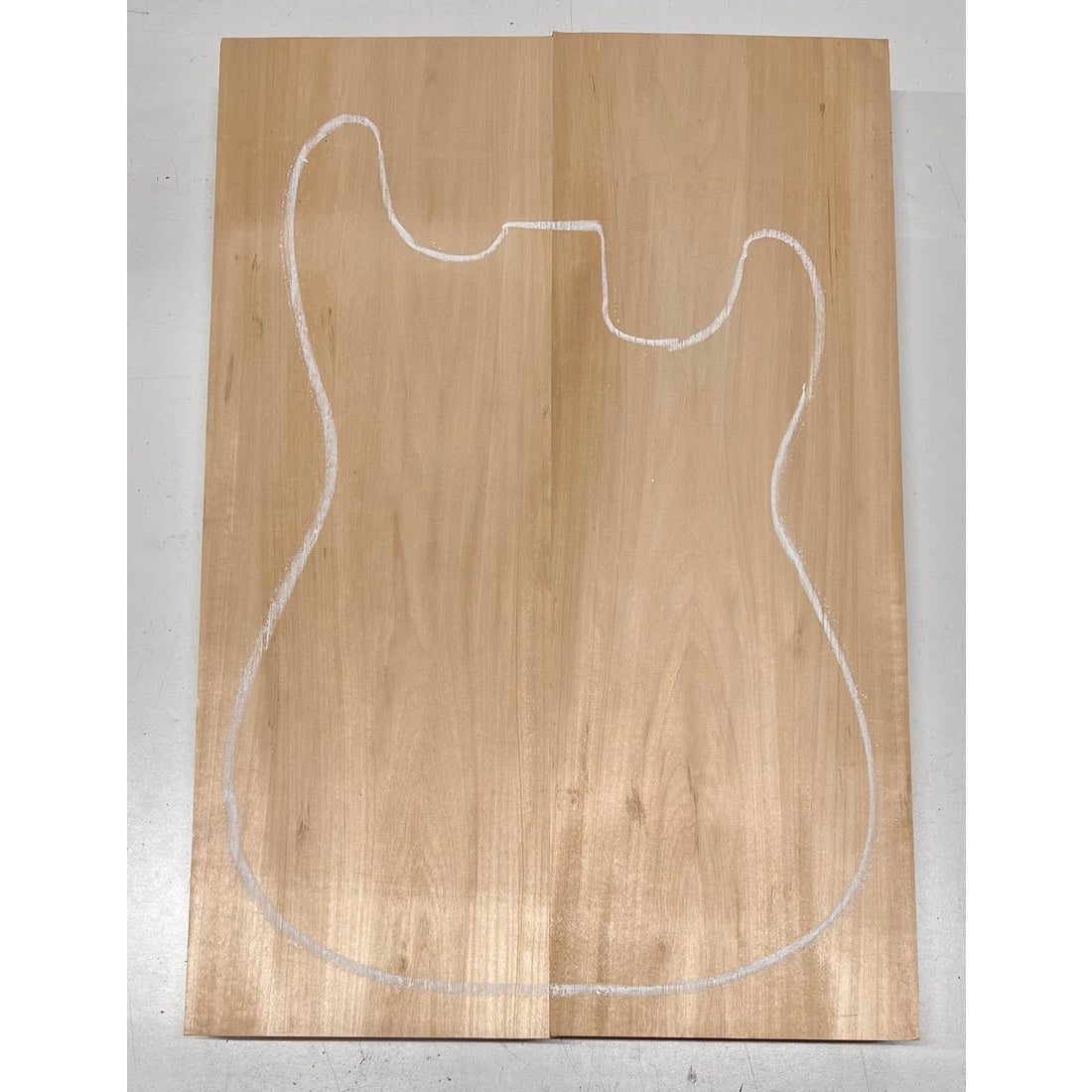 Basswood Guitar Body Blanks, 21″ x 14-3/8″ x 1-3/4″ ,10 Lbs #211 - Exotic Wood Zone - Buy online Across USA 