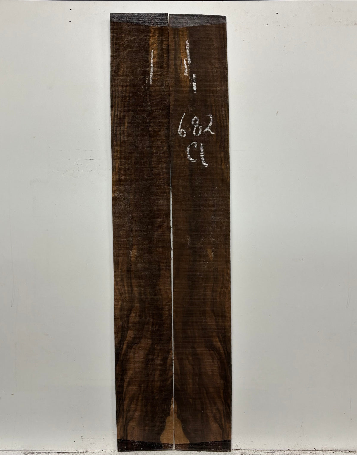 Macassar Ebony Classical Defective Guitar Side Set #682 Exotic Wood Zone 