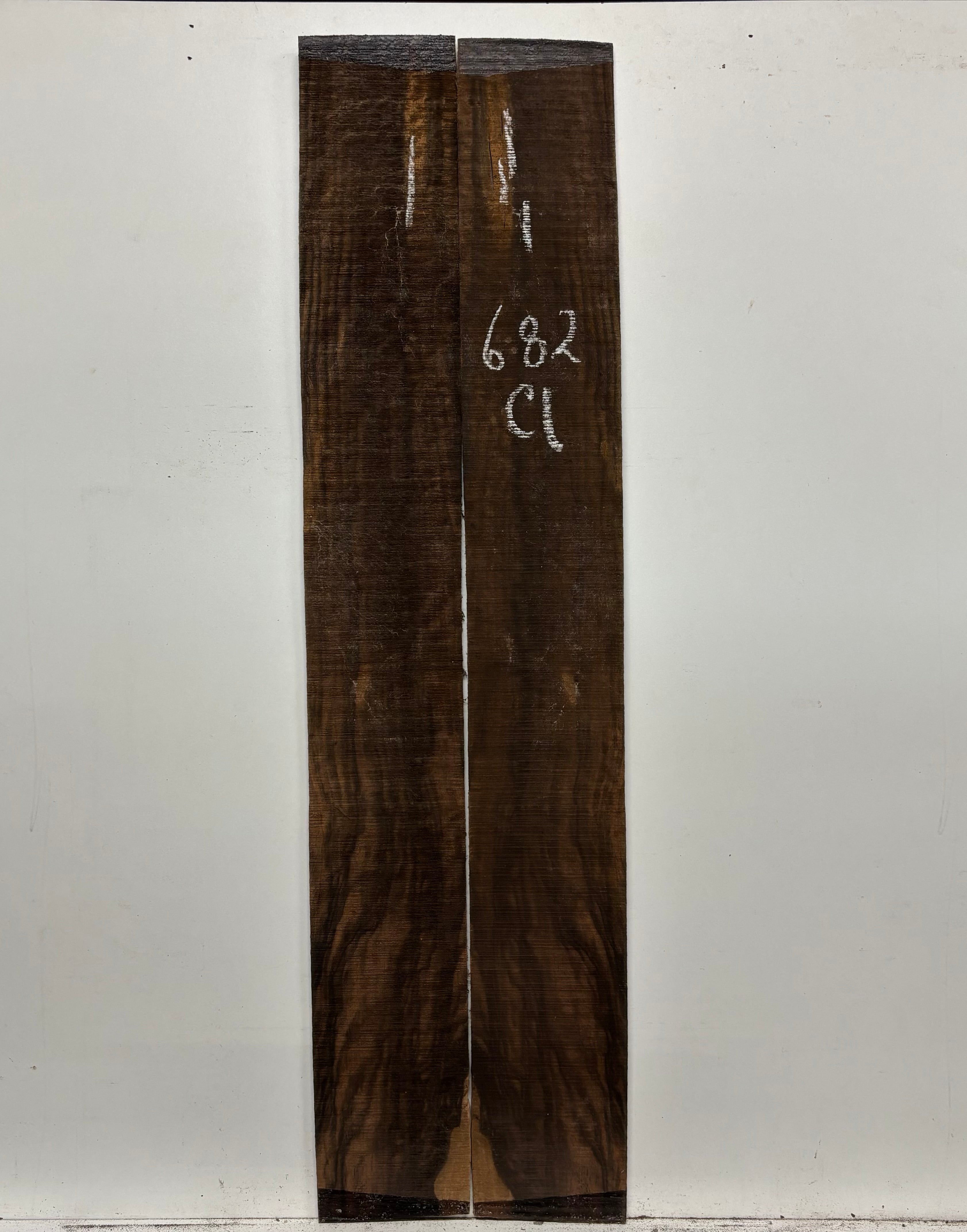 Macassar Ebony Classical Defective Guitar Side Set #682 Exotic Wood Zone 