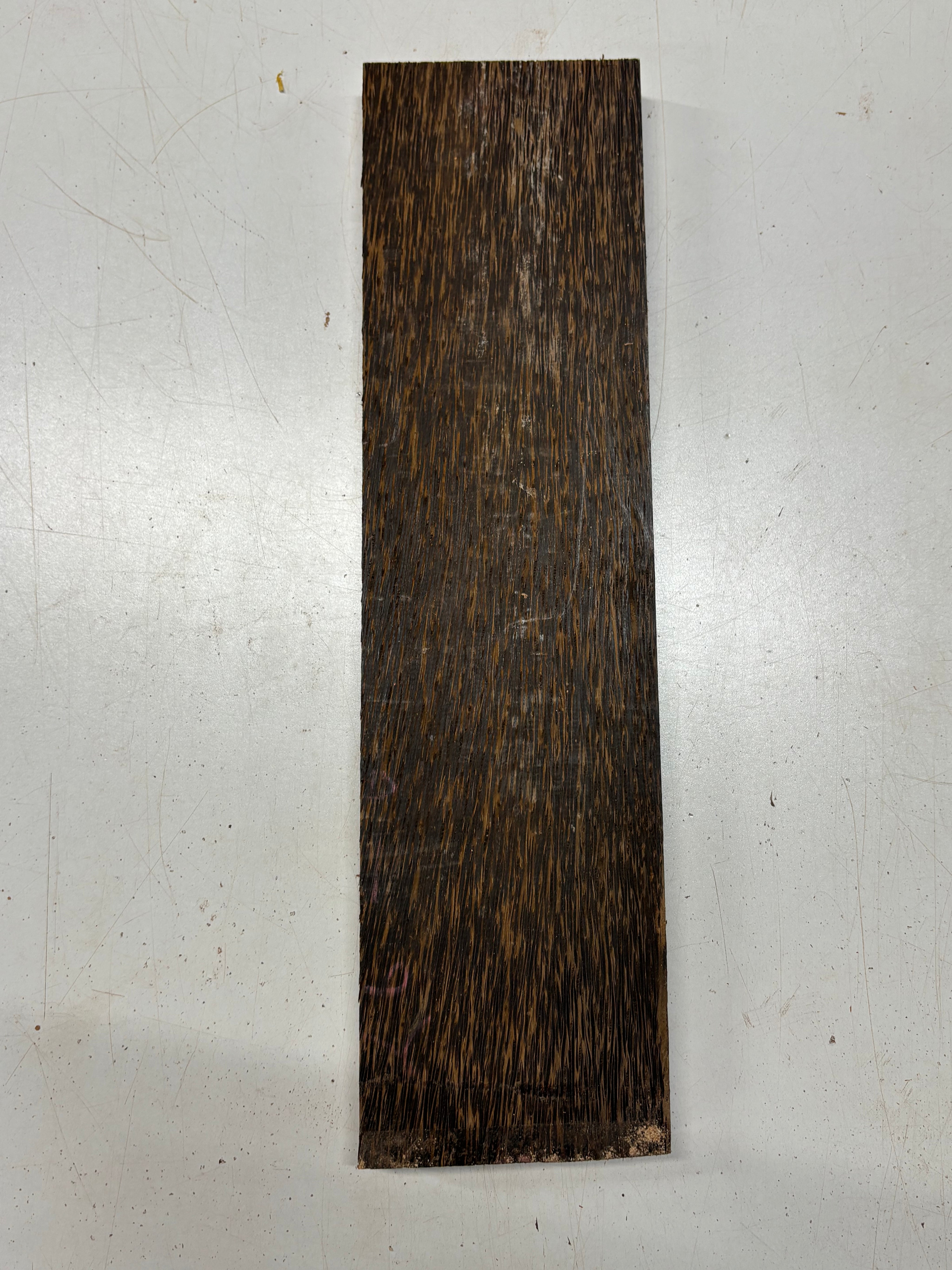 1 Piece, Black Palm Lumber Board Blank 18"x4-3/4"x1"#8330 - Exotic Wood Zone