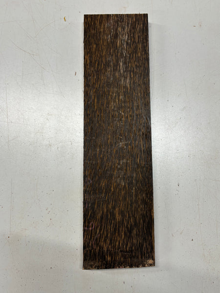 1 Piece, Black Palm Lumber Board Blank 18"x4-3/4"x1"#8330 - Exotic Wood Zone