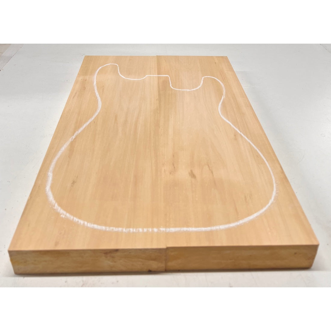 Basswood Guitar Body Blanks, 21″ x 14-3/8″ x 1-3/4″ ,10 Lbs #211 - Exotic Wood Zone - Buy online Across USA 