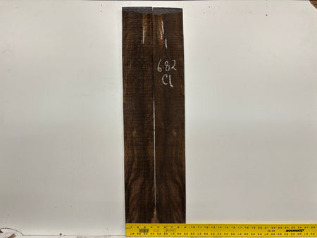 Macassar Ebony Classical Defective Guitar Side Set #682 Exotic Wood Zone 