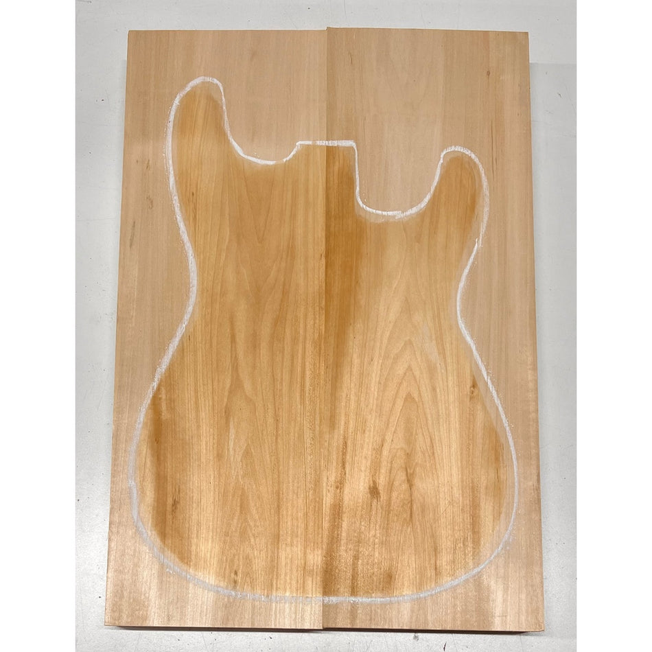 Basswood Guitar Body Blanks, 21″ x 14-3/8″ x 1-3/4″ ,10 Lbs #211 - Exotic Wood Zone - Buy online Across USA 