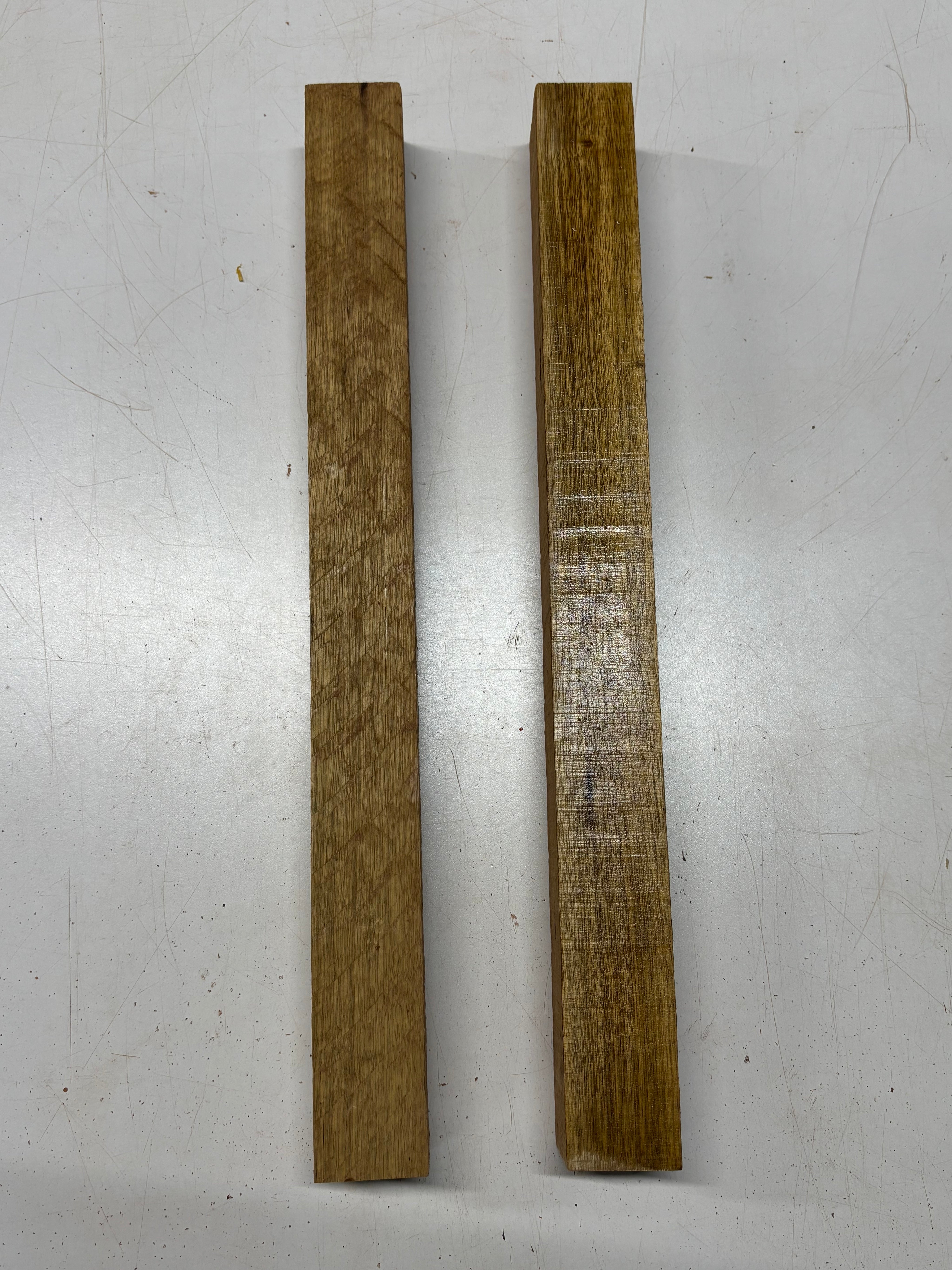 2 Pack, Black Limba Turning Wood Blanks  21"x2"x2"#8331 - Exotic Wood Zone