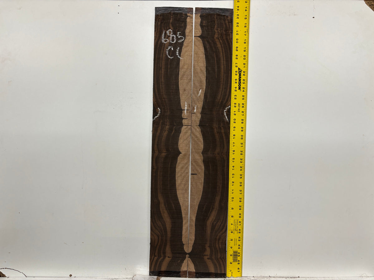 Macassar Ebony Classical Defective Guitar Side Set #685 Exotic Wood Zone 