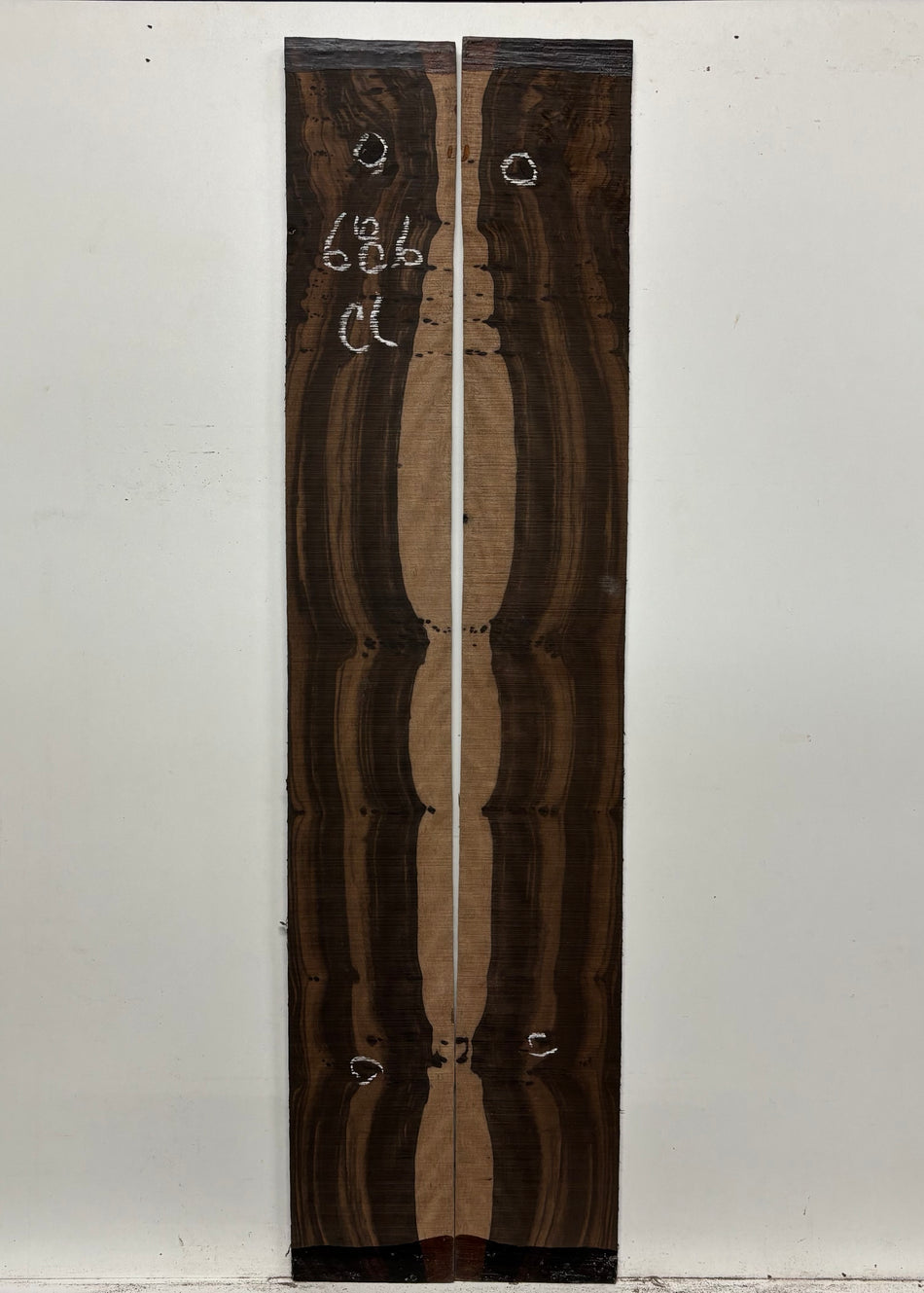Macassar Ebony Classical Defective Guitar Side Set #686 Exotic Wood Zone 