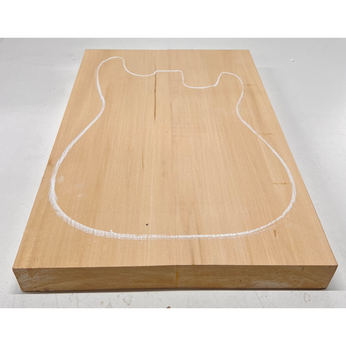 Basswood Guitar Body Blanks, 21″ x 13-7/8″ x 1-3/4″ ,9 Lbs #213 - Exotic Wood Zone - Buy online Across USA 