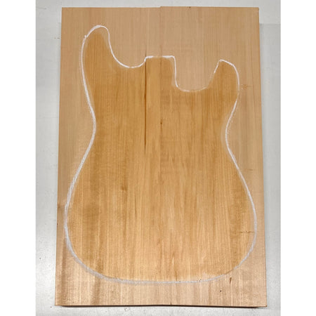 Basswood Guitar Body Blanks, 21″ x 13-7/8″ x 1-3/4″ ,9 Lbs #213 - Exotic Wood Zone - Buy online Across USA 