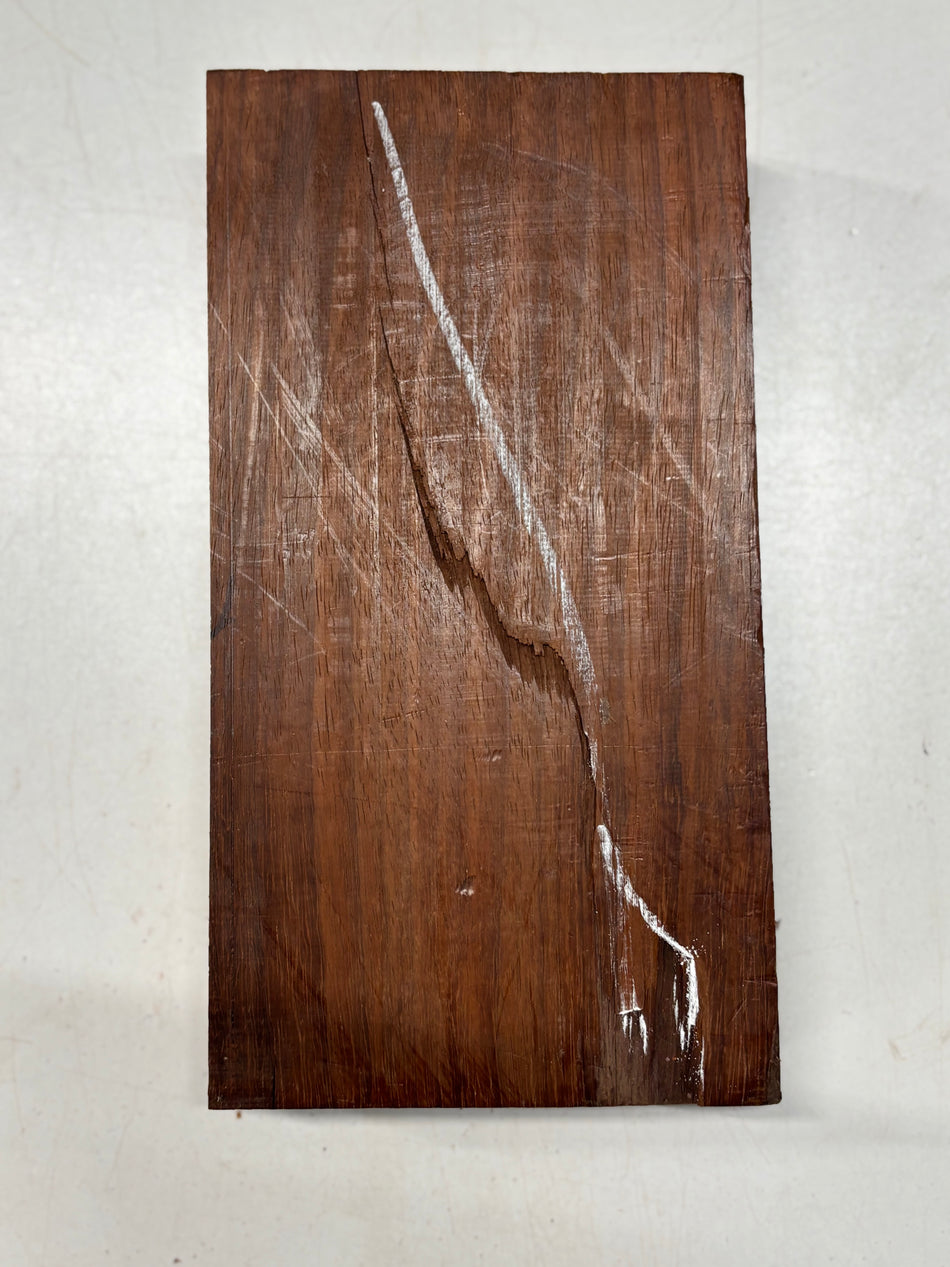 1 Piece, Padauk Lumber Board Blank  11"x6"x2"#8337 - Exotic Wood Zone