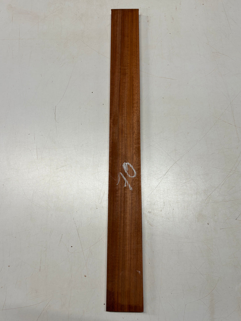 1 Piece, Padauk Thin Stock Lumber 30" x 3" x 3/4"#70