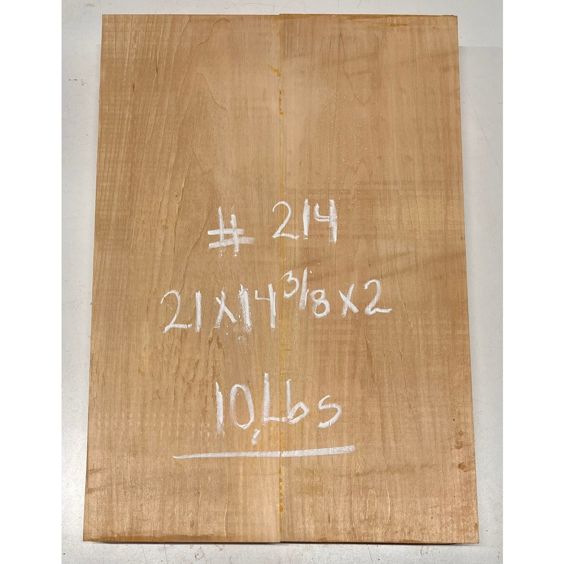 Basswood Guitar Body Blanks, 21″ x 14-3/8″ x 2″ ,10 Lbs #214 - Exotic Wood Zone - Buy online Across USA 