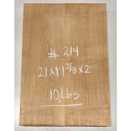 Basswood Guitar Body Blanks, 21″ x 14-3/8″ x 2″ ,10 Lbs #214 - Exotic Wood Zone - Buy online Across USA 