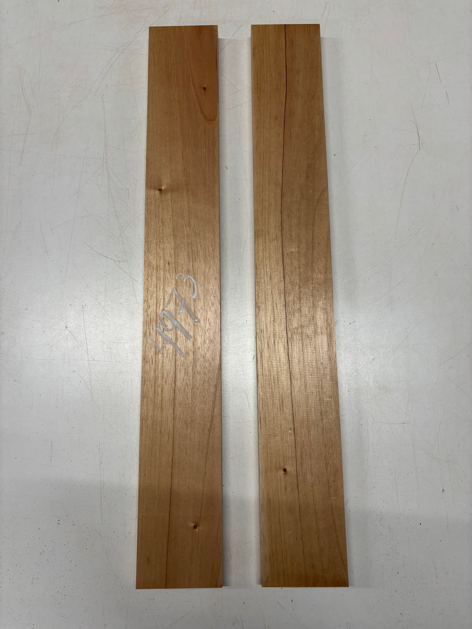 2 Pack, Spanish Cedar Guitar Neck Blanks 30" x 4" x 1"#4973