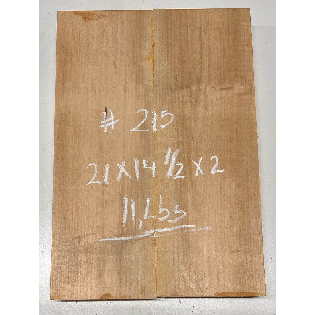 Basswood Guitar Body Blanks, 21″ x 14-1/2″ x 2″ ,11 Lbs #215 - Exotic Wood Zone - Buy online Across USA 